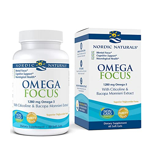 Foto 2 pulgar | Suplemento Nordic Naturals Omega Focus 60 Soft Gels - Venta Internacional.