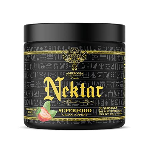 Foto 2 pulgar | Suplemento De Superalimento En Polvo Ambrosia Nektar, 30 Porciones - Venta Internacional.