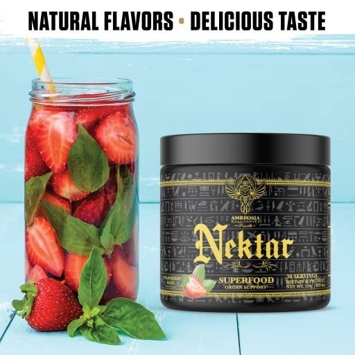 Foto 5 pulgar | Suplemento De Superalimento En Polvo Ambrosia Nektar, 30 Porciones - Venta Internacional.