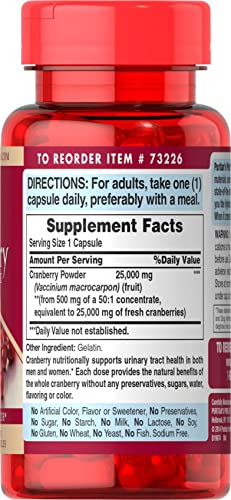 Foto 3 pulgar | Suplemento Puritan's Pride One A Day Cranberry 120 Comprimidos - Venta Internacional.