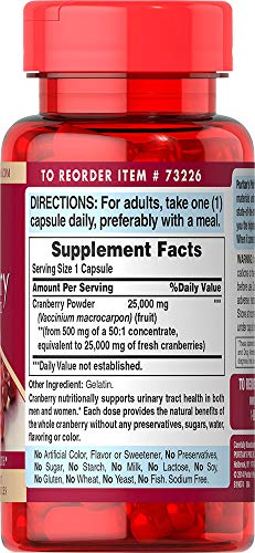 Foto 7 pulgar | Suplemento Puritan's Pride One A Day Cranberry 120 Comprimidos - Venta Internacional.