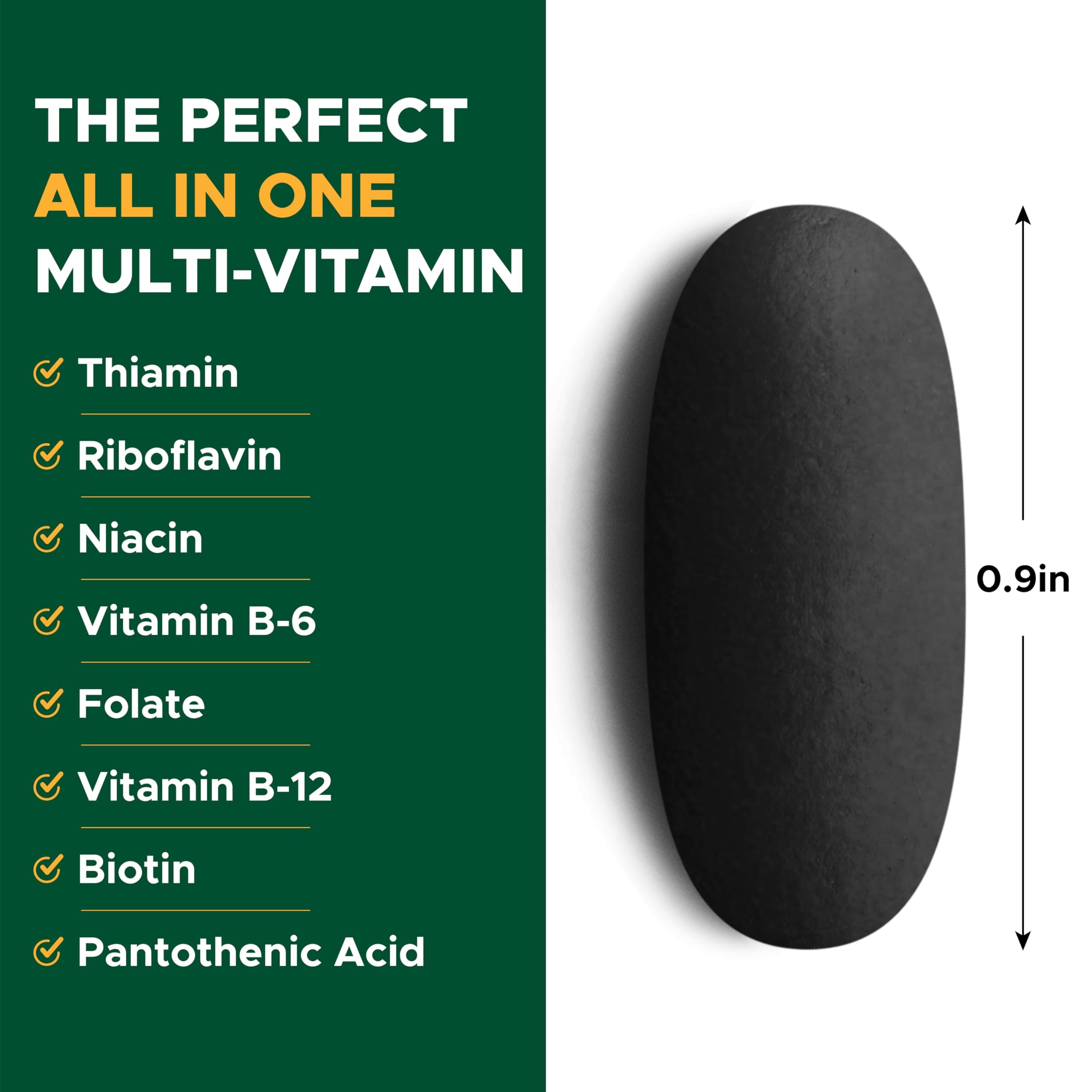 Foto 5 pulgar | Multivitamínico Life's Fortune Whole Food para Mujeres Y Hombres 60 Comprimidos - Venta Internacional