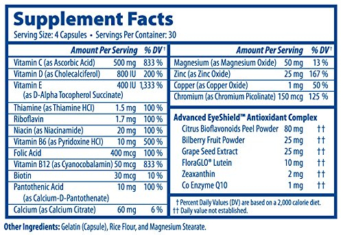 Foto 2 | Suplemento Doctor's Advantage Macular Shield Areds 2 120 Comprimidos - Venta Internacional