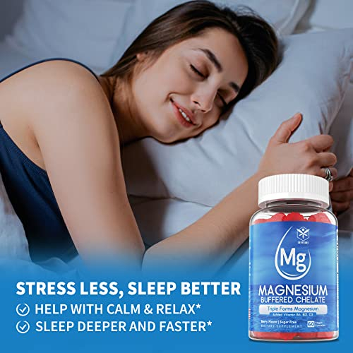 Foto 4 pulgar | Gomitas Envycure Magnesio Sin Azúcar con D3 B6 B12 520 mg - Venta Internacional