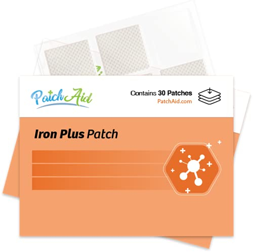 Foto 2 pulgar | Parche Tópico Patchaid Iron Plus Suministro para 30 Días color Blanco - Venta Internacional