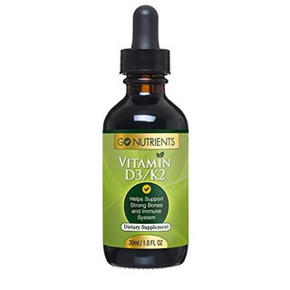 Foto 1 | Suplemento Go Nutrients de Vitamina D3 Líquida con Vitamina K2 30 ml - Venta Internacional