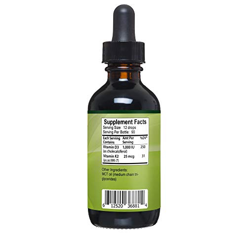 Foto 4 pulgar | Suplemento Go Nutrients de Vitamina D3 Líquida con Vitamina K2 30 ml - Venta Internacional