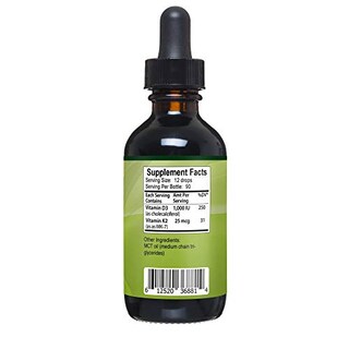 Foto 3 | Suplemento Go Nutrients de Vitamina D3 Líquida con Vitamina K2 30 ml - Venta Internacional