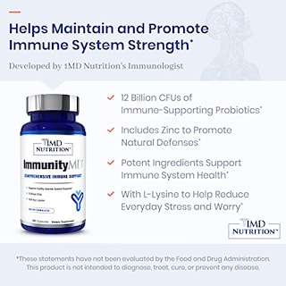 Foto 2 | Suplemento 1MD Nutrition Immunitymd Immunity Health 60 Cápsulas - Venta Internacional