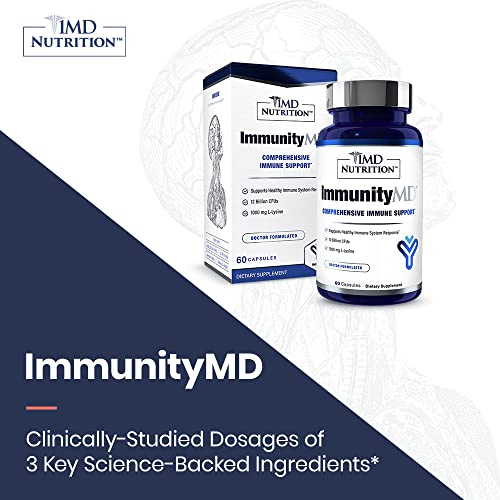 Foto 5 pulgar | Suplemento 1MD Nutrition Immunitymd Immunity Health 60 Cápsulas - Venta Internacional