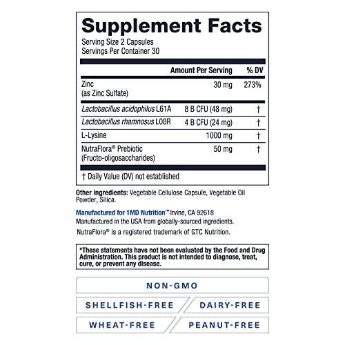 Foto 6 pulgar | Suplemento 1MD Nutrition Immunitymd Immunity Health 60 Cápsulas - Venta Internacional