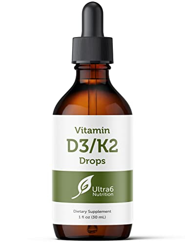 Foto 2 pulgar | Gotas De Vitamina D3 Ultra6 Nutrition Con Vitamina K2 30 Ml - Venta Internacional