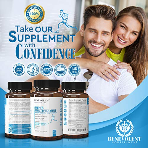 Foto 7 pulgar | Suplemento Multivitamínico Benevolent Nutriment para Hombres 120 Cápsulas - Venta Internacional
