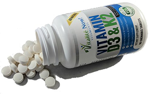 Foto 5 pulgar | Vitamina D3 Vitalité Now! 2000 Ui + K2 MK7 90 Comprimidos - Venta Internacional