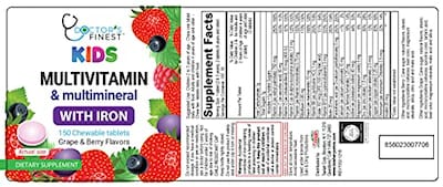 Foto 3 | Los Mejores Multivitamínicos Y Multiminerales De Supplement Doctors Para Niños - Venta Internacional