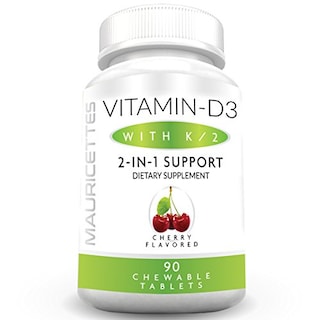 Foto 1 | Suplemento De Vitamina D3 K2 Masticable De Mauricette 90 Comprimidos - Venta Internacional