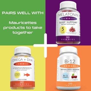 Foto 5 | Suplemento De Vitamina D3 K2 Masticable De Mauricette 90 Comprimidos - Venta Internacional