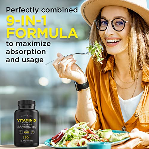 Foto 5 | Suplemento Diario de Vitamina D3 K2 de Livingood 4000 UI 60 Cápsulas con Mezcla de Probióticos