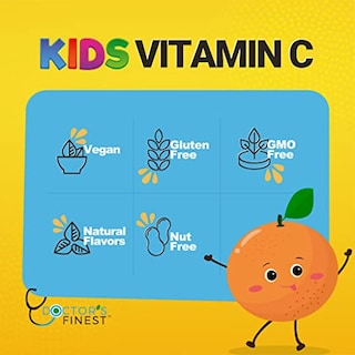 Foto 4 | Gomitas De Vitamina C Doctors Finest 250 Mg 90 Gelatinas Para Niños - Venta Internacional