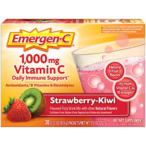 Foto 2 pulgar | Polvo Emergen C de Vitamina C 267 G Strawberry Kiwi-Venta Internacional