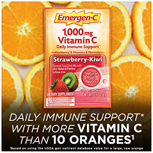 Foto 4 pulgar | Polvo Emergen C de Vitamina C 267 G Strawberry Kiwi-Venta Internacional