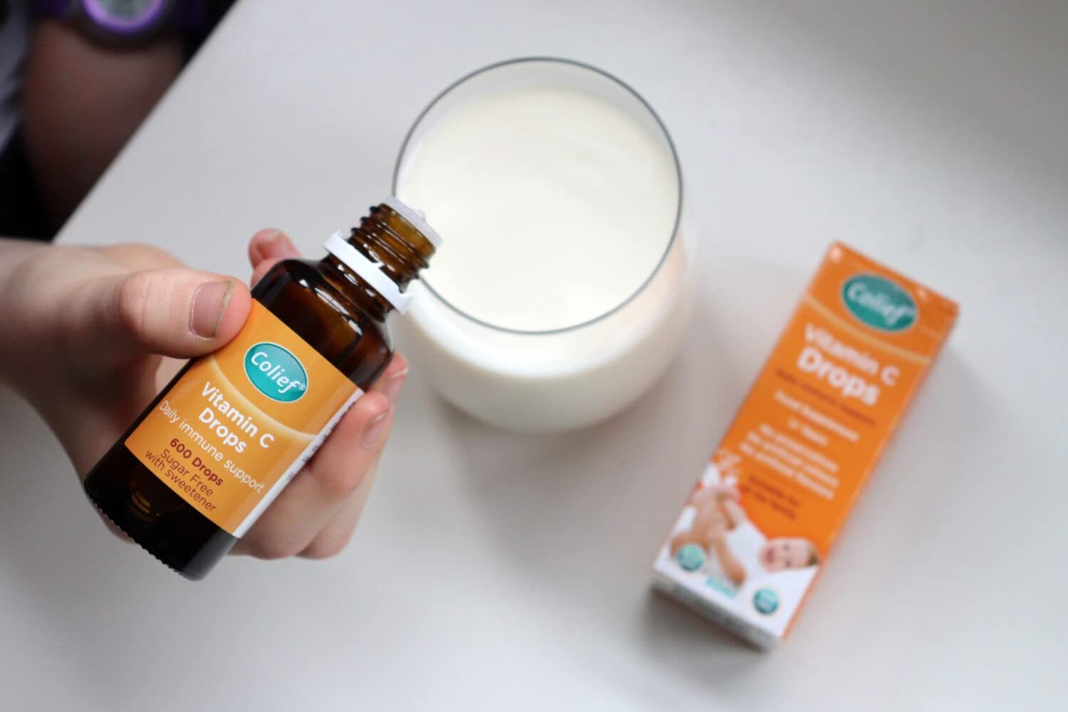 Foto 3 pulgar | Vitamina C Drops Colief: Apoyo Inmunológico Diario para Bebés - Venta Internacional