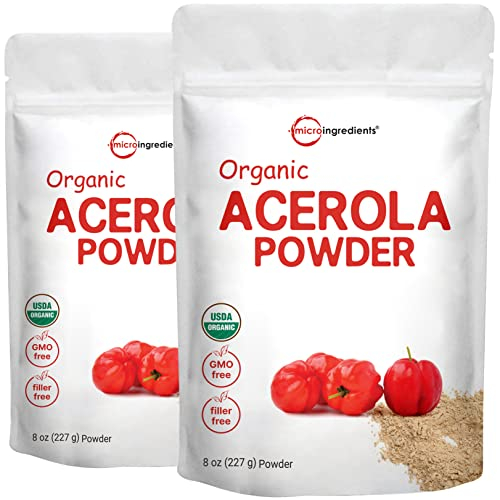 Foto 2 pulgar | Polvo de Cereza y Acerola Microingredientes Orgánicos 2 Piezas de 227 g C/U - Venta Internacional