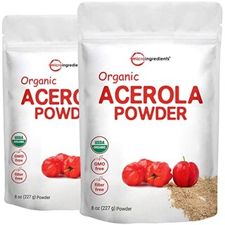 Foto 1 | Polvo de Cereza y Acerola Microingredientes Orgánicos 2 Piezas de 227 g C/U - Venta Internacional