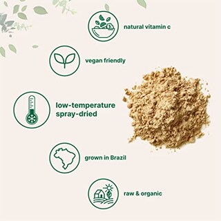 Foto 3 | Polvo de Cereza y Acerola Microingredientes Orgánicos 2 Piezas de 227 g C/U - Venta Internacional