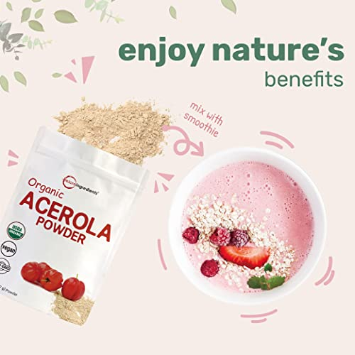 Foto 7 pulgar | Polvo de Cereza y Acerola Microingredientes Orgánicos 2 Piezas de 227 g C/U - Venta Internacional