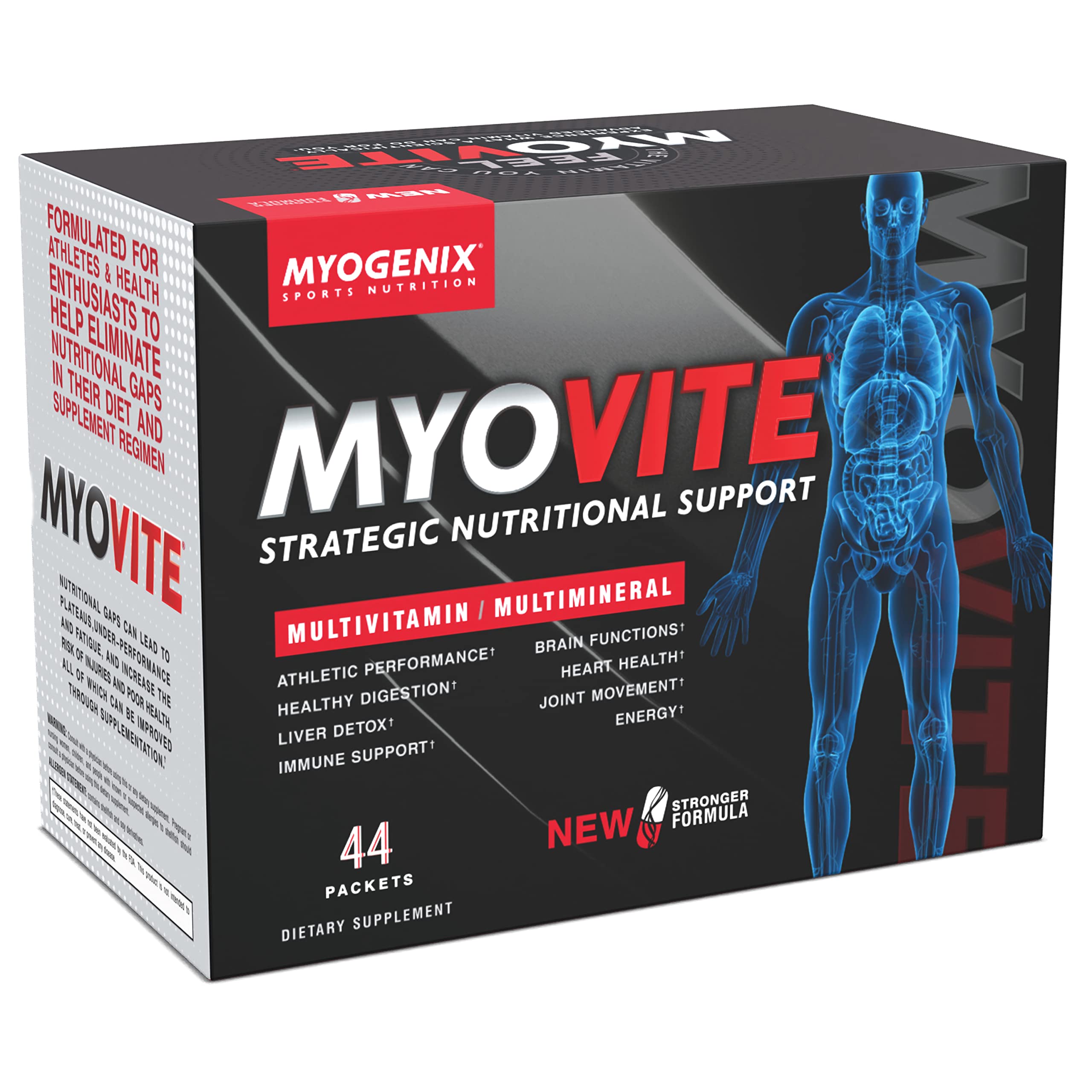 Foto 2 pulgar | Multivitamínico Myogenix Myovite 44 Paquetes - Venta Internacional