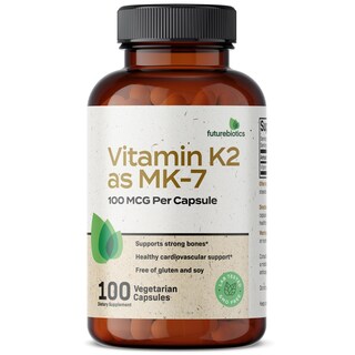 Foto 3 | Suplemento Futurebiotics Vitamina K2 100 Cápsulas-Venta Internacional