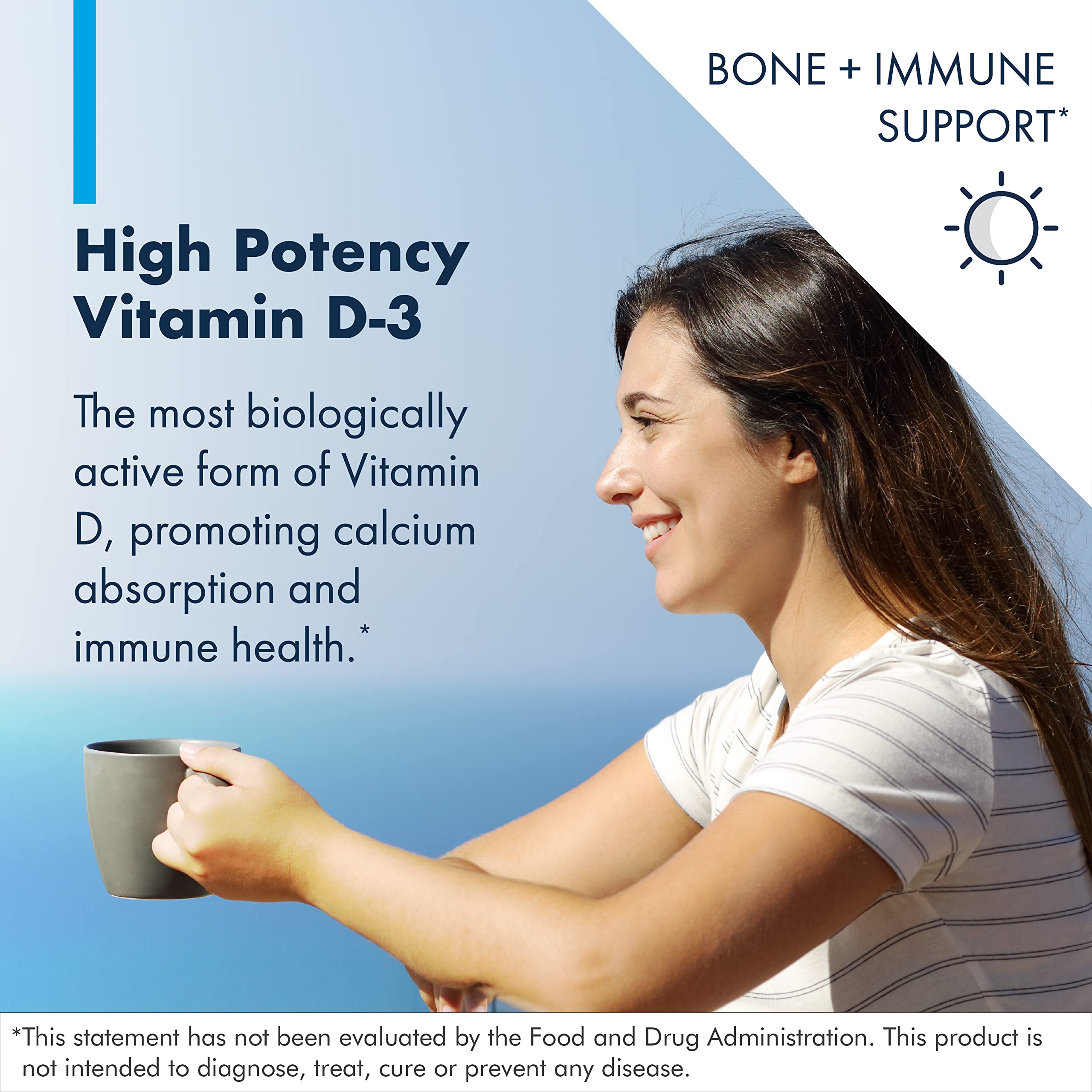 Foto 3 pulgar | Vitamina D3 5000 Ui Metabolic Maintenance con Vitamina C - Venta Internacional