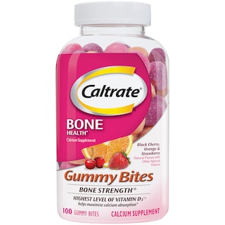 Foto 1 | Suplemento de Calcio Caltrate Gummy Bites 500 mg con Vitamina D - Venta Internacional