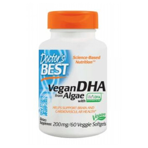 Foto 2 pulgar | Geles Blandos Veganos DHA 60 de Supplement Doctors Best - Venta Internacional