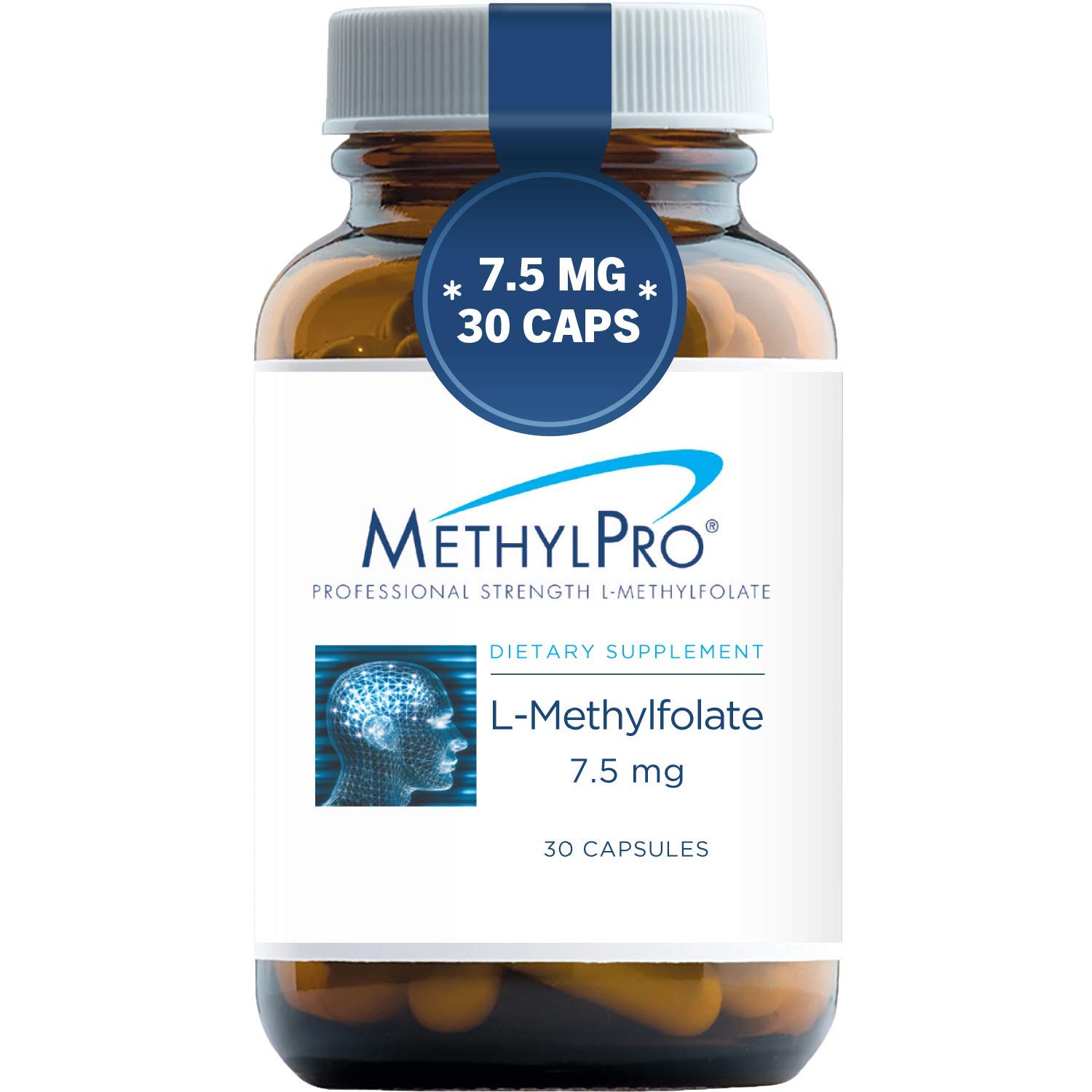 Foto 2 pulgar | Suplemento Methylpro L-metilfolato 7.5 mg 30 Cápsulas - Venta Internacional