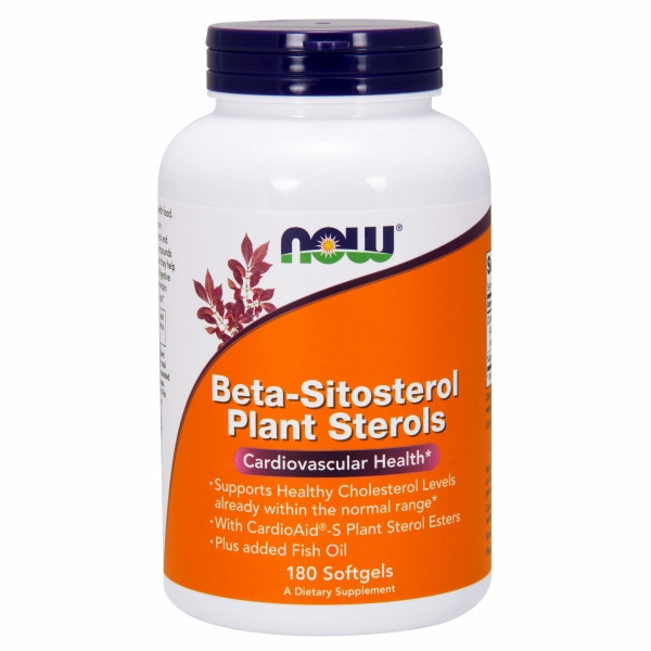 Beta-sitosterol Esteroles Vegetales 180 g Supplement Now Foods - Venta Internacional