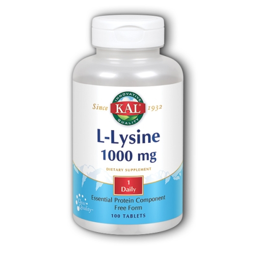 Foto 1 | Suplemento Kal L-lisina 100 Comprimidos paquete de 6 - Venta Internacional
