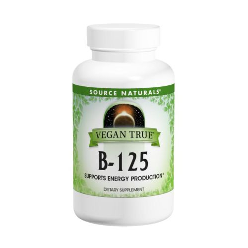 Foto 2 pulgar | Suplemento Source Naturals Vegan True B-125 60 Comprimidos - Venta Internacional
