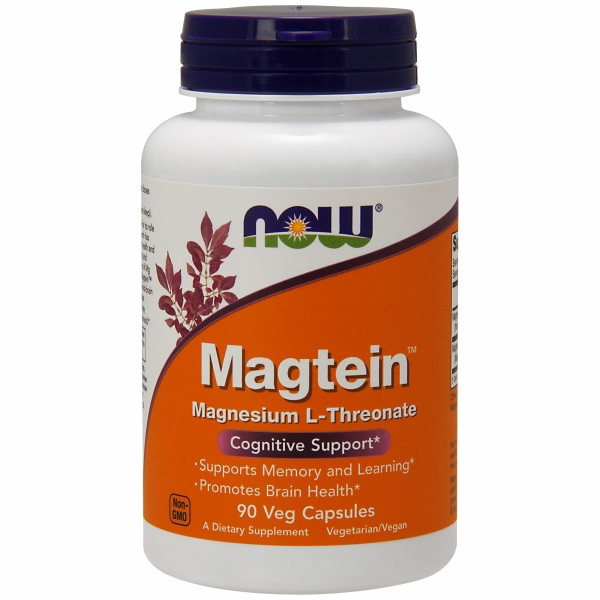 Foto 2 pulgar | Suplemento Now Magtein 90 Cápsulas-Venta Internacional