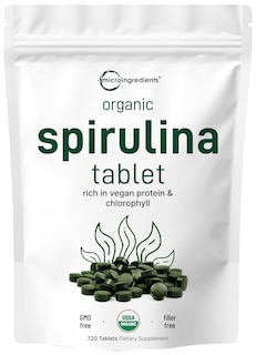 Foto 1 | Suplemento de Microingredientes: Espirulina Orgánica 3000 mg - Venta Internacional