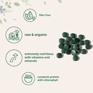 Foto 5 | Suplemento de Microingredientes: Espirulina Orgánica 3000 mg - Venta Internacional