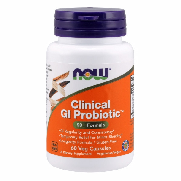 Foto 2 pulgar | Suplemento Now Clinical Gl Probiotic 60 Cápsulas-Venta Internacional