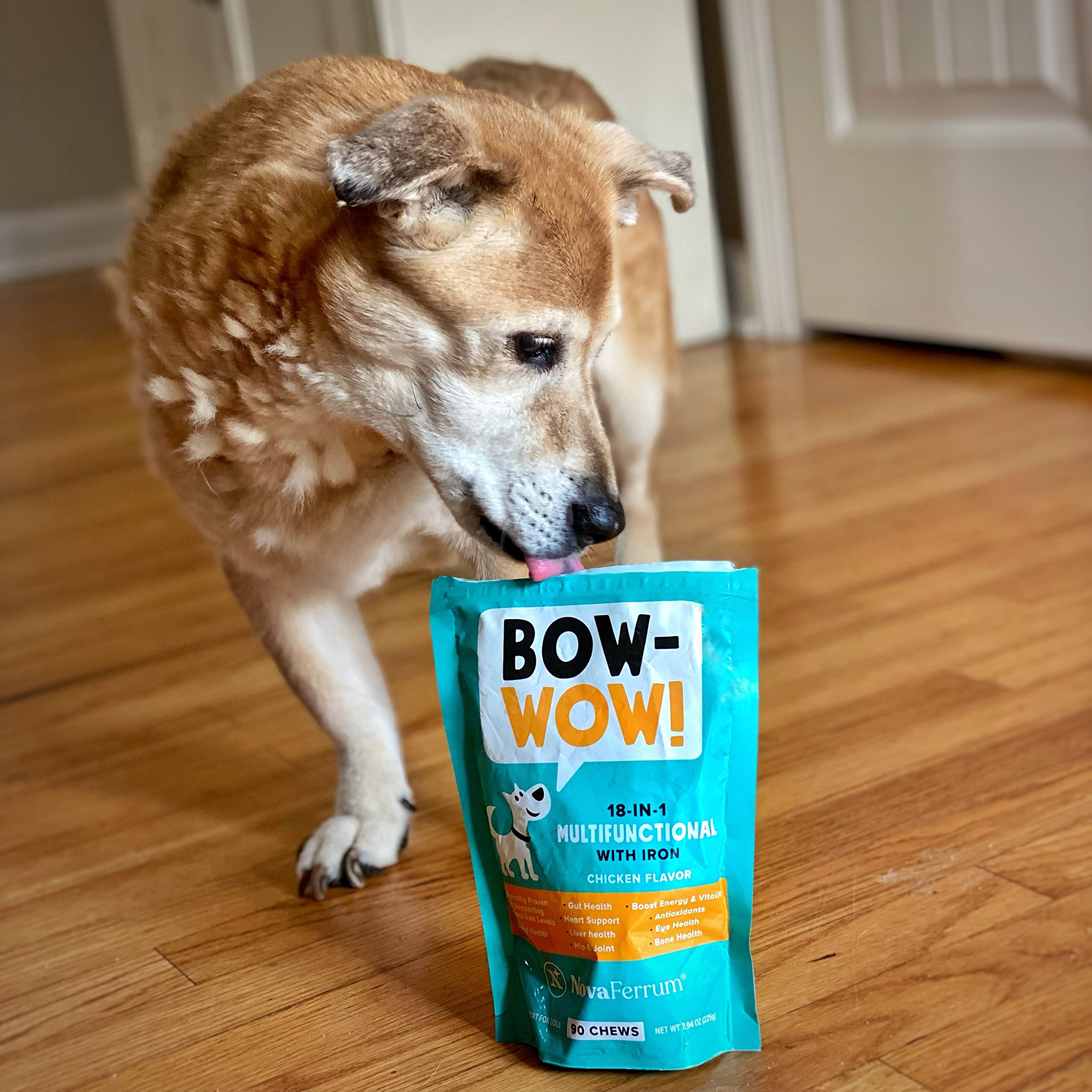 Foto 8 pulgar | Suplemento Novaferrum Bow Wow 18 en 1 Multifuncional para Perro - Venta Internacional
