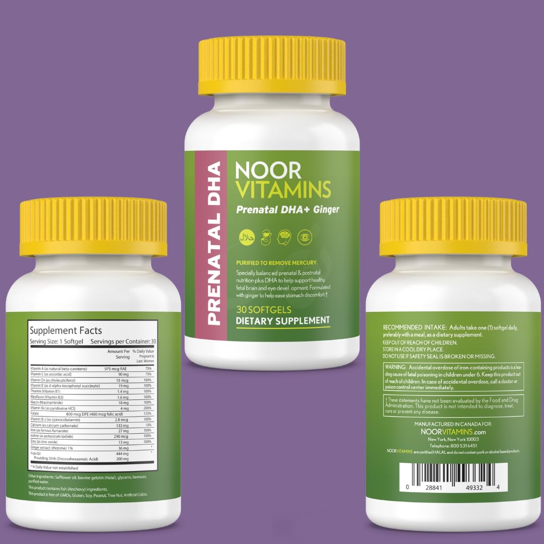 Foto 8 pulgar | Vitaminas Prenatales con DHA y Ácido Fólico - Venta Internacional