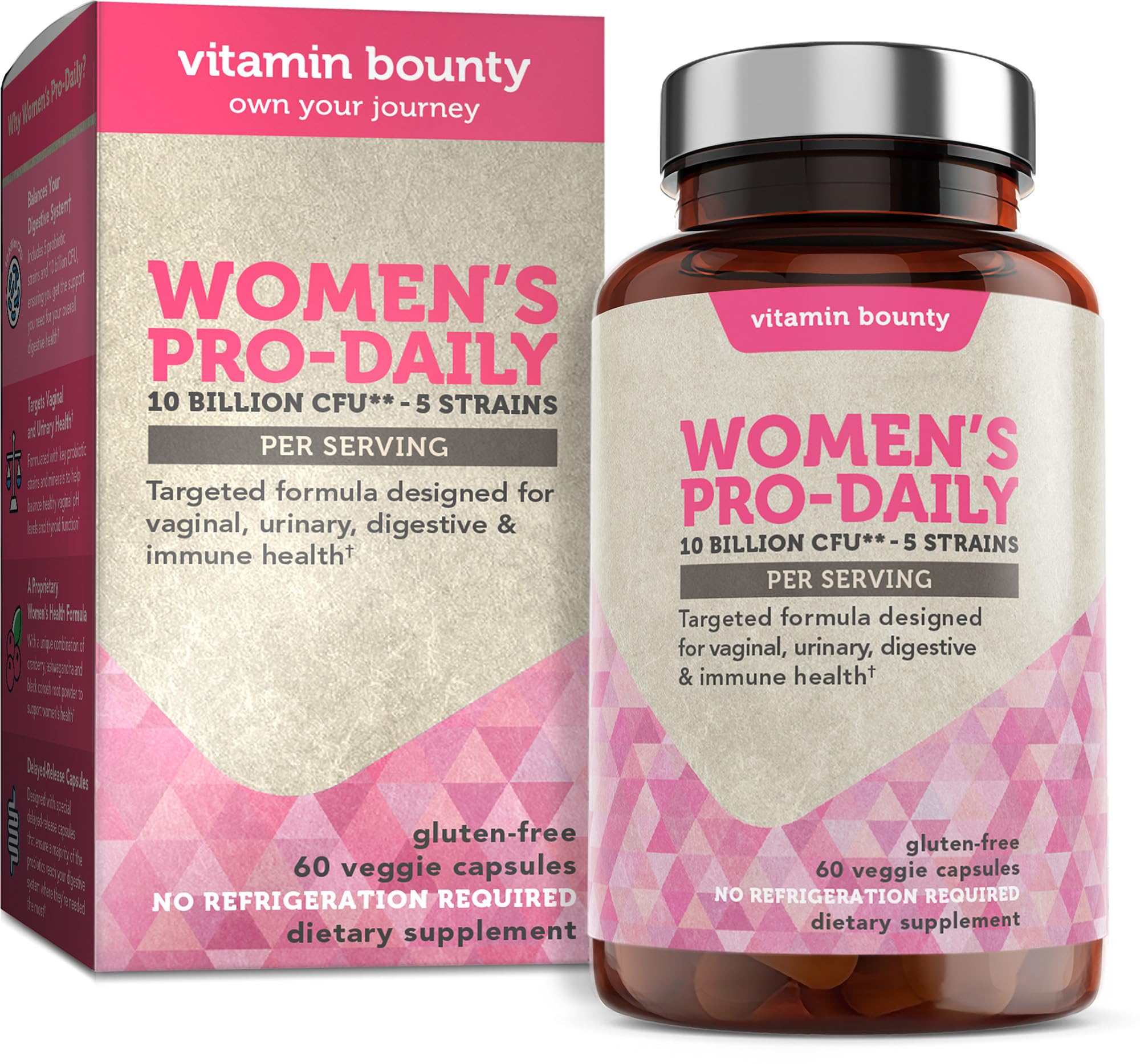 Foto 2 pulgar | Suplemento Vitamin Bounty Pro Daily para Mujer 60 Cápsulas - Venta Internacional