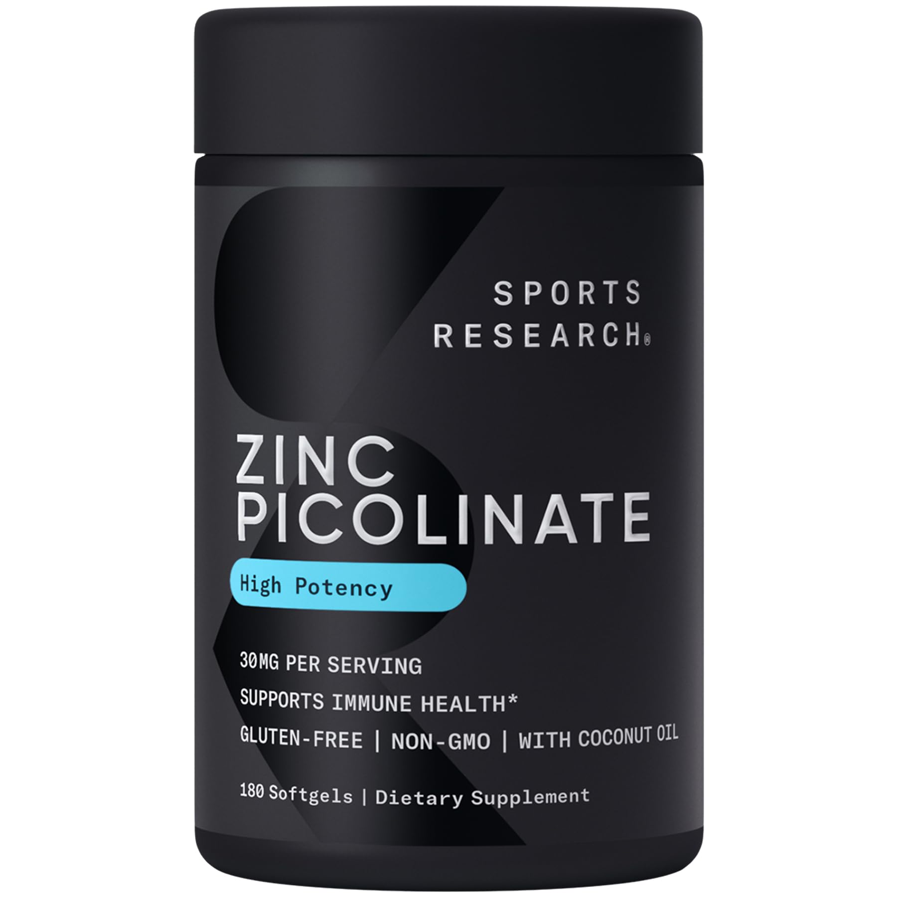 Foto 2 pulgar | Suplemento de Zinc Sports Research Alta Potencia 30 mg 180 g - Venta Internacional