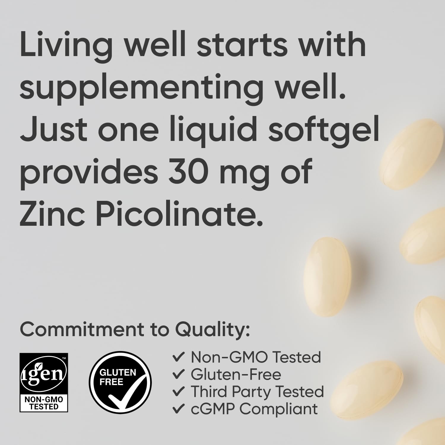 Foto 5 pulgar | Suplemento de Zinc Sports Research Alta Potencia 30 mg 180 g - Venta Internacional