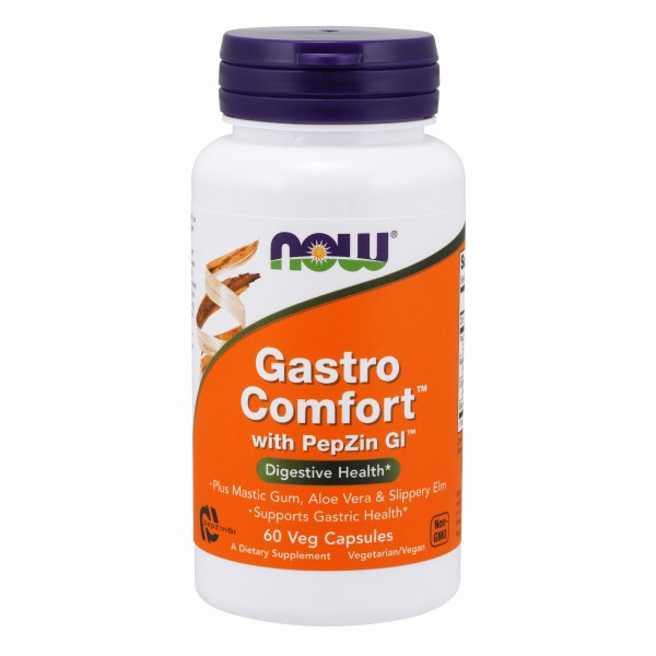 Foto 2 pulgar | Suplemento Now Foods Gastro Comfort 60 Cápsulas Vegetarianas de Pepzin Gi - Venta Internacional