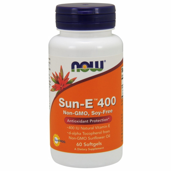 Foto 2 pulgar | Suplemento Now Foods Sun-e 400 60 Cápsulas Blandas - Venta Internacional